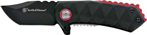 S&w Knife 24/7 Spring Assist - 1.9" Black/black Liner Lock - Skoutley Outdoors LLC