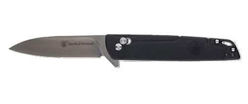 S&w Knife Special Ops Crossbar - 3.3" Folder Crossbar Lock Blk