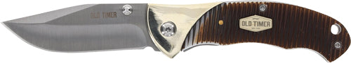 Old Timer Knife Ot Folder 2.7" - Pakka Wood/ss Promo Q4 25'<