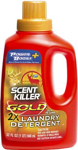 Wrc Clothing Wash Scent Killer - Gold 32fl Ounces - Skoutley Outdoors LLC