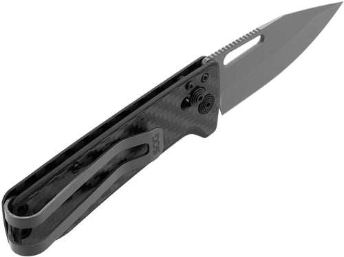 Sog Knife Ultra Xr Carbon - Fiber 2.8" Pln Edge Graphite - Skoutley Outdoors LLC