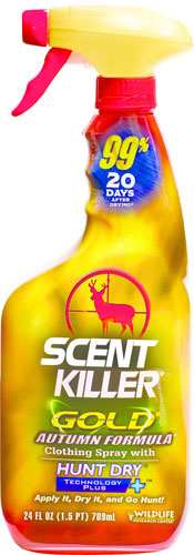 Wrc Case Pack Of 4 Scent - Elimination Spray Gold 24oz Au - Skoutley Outdoors LLC