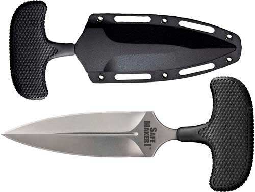 Cold Steel Safe Maker I 4.5" T - Shape Push Knife W/kydex Shth - Skoutley Outdoors LLC
