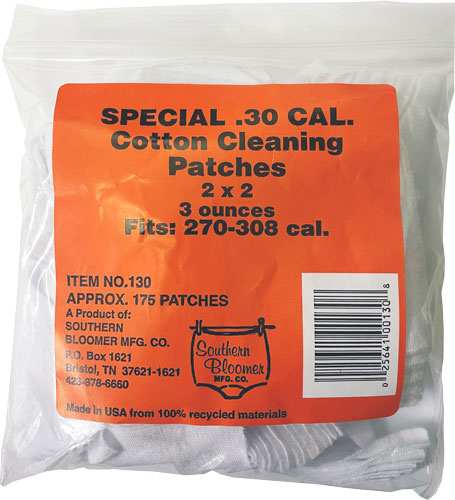 Southern Bloomer .30 Caliber - Cleaning Patch 175-pack - Skoutley Outdoors LLC