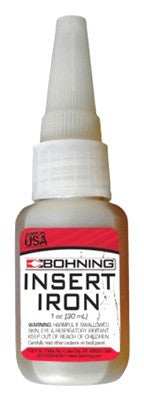 Bohning Insert Iron - 1oz Bottle - Skoutley Outdoors LLC