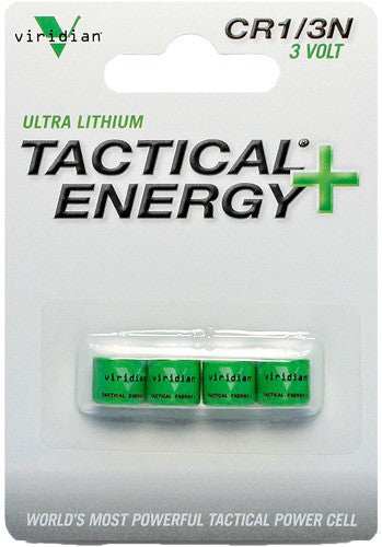 Viridian Lithium Battery 1/3n - 4-pack Fits Reactor - Skoutley Outdoors LLC