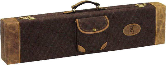 Browning Luggage Case O/u To - 34" Bbl Lona Flint/brown - Skoutley Outdoors LLC