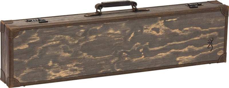 Browning Luggage Case O/u & Bt - To 32" Dark Madera Wood Grain - Skoutley Outdoors LLC