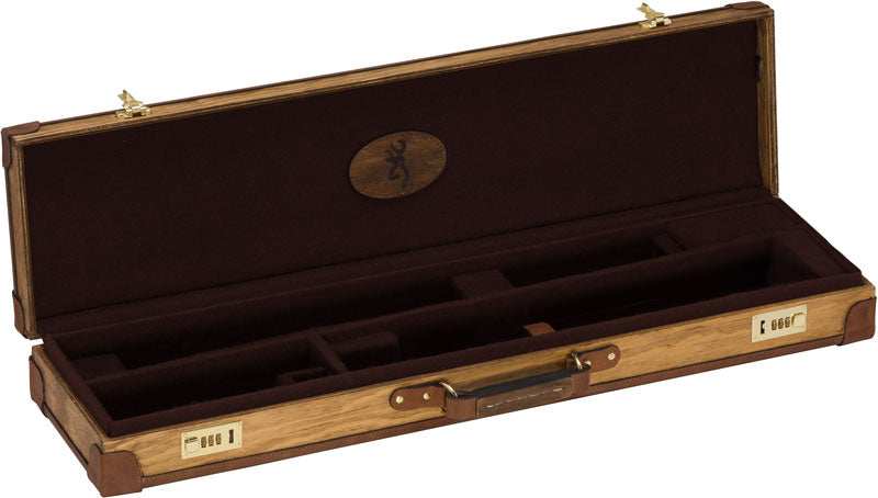 Browning Luggage Case O/u & Bt - To 32" Light Madera Wood Grain - Skoutley Outdoors LLC