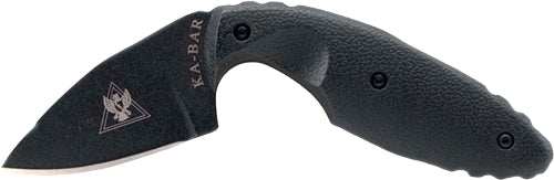 Ka-bar Tdi Knife Plain Edge - 2.3125" W/sheath Black - Skoutley Outdoors LLC
