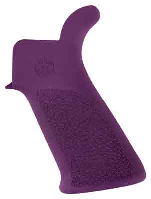 Load image into Gallery viewer, Hogue Ar-15 Beavertail Grip - No Finger Grooves Purple
