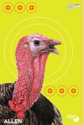 Allen Ez Aim Splash Turkey Tgt - 8-pk 12"x18" - Skoutley Outdoors LLC