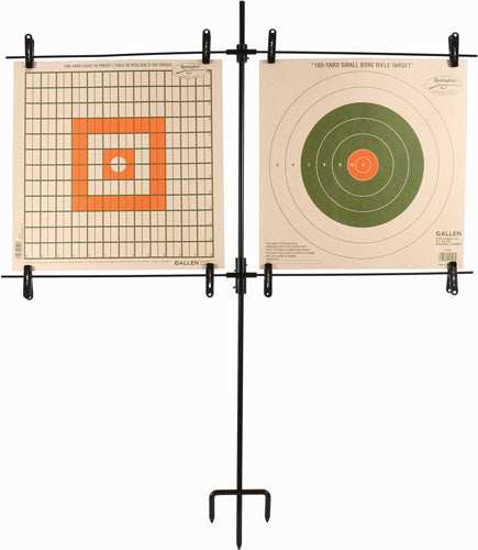 Allen Paper Target Stand - Includes 8 Clips/steel Frame - Skoutley Outdoors LLC
