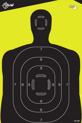 Allen Ez Aim Splash Silhouette - 5-pk 12"x18" - Skoutley Outdoors LLC