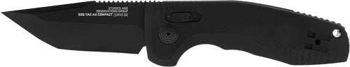 Sog Knife Sog-tac Au Compact - 2.94" Pln Edge Tanto Black - Skoutley Outdoors LLC