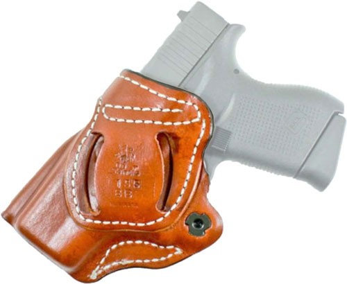 Load image into Gallery viewer, Desantis Criss-cross Holster - Owb Rh Leather Sig P365 Tan
