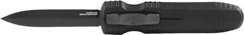 Sog Knife Pentagon Otf - Blackout 3.79" Dbl Edge Blade - Skoutley Outdoors LLC