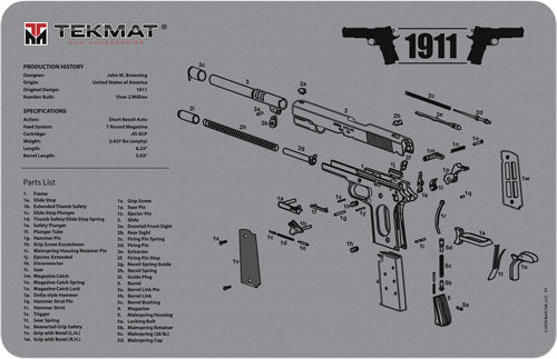 Tekmat Armorers Bench Mat - 11