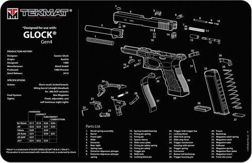 Tekmat Armorers Bench Mat - 11