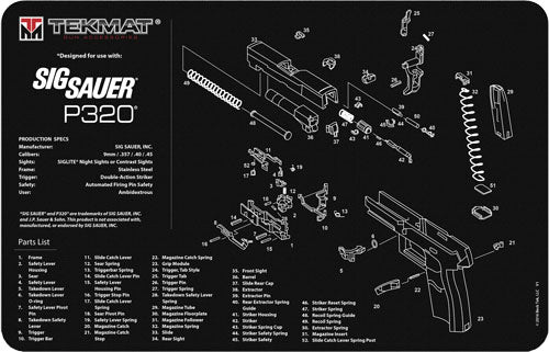 Tekmat Armorers Bench Mat - 11