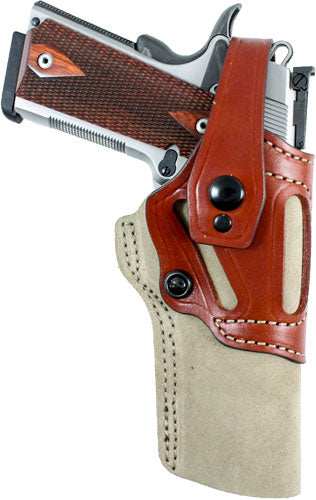 Desantis Wild Hog Holster Lthr - Ambidextrous 1911's 5" Natural - Skoutley Outdoors LLC