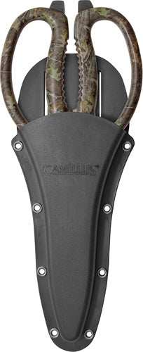 Camillus Game Shear 8.75" - Multi-function Serrated Camo - Skoutley Outdoors LLC