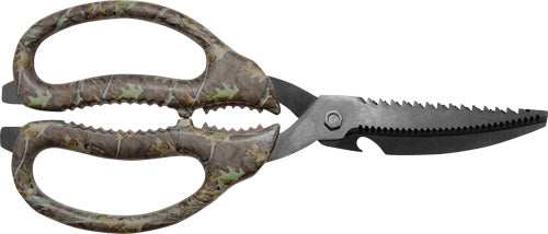 Camillus Game Shear 8.75" - Multi-function Serrated Camo - Skoutley Outdoors LLC