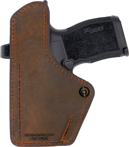 Versacarry Compound Custom Iwb - Holster Poly S&w Mp Shield Brn