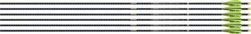 Easton 4mm Fmj Match Grade 300 - 6-pack W/ 3" Aae Hybrid Vanes - Skoutley Outdoors LLC