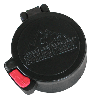 Butler Creek Flip Open - #18 Eye Scope Cover Black - Skoutley Outdoors LLC