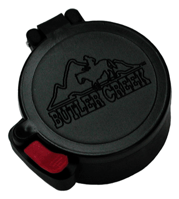 Butler Creek Flip Open - #19 Eye Scope Cover Black - Skoutley Outdoors LLC