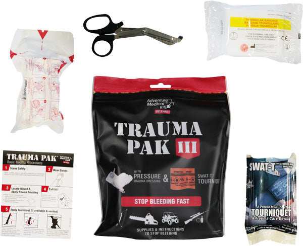 Arb Trauma Pak Iii W/dressing - & Swat Tourniquet - Skoutley Outdoors LLC