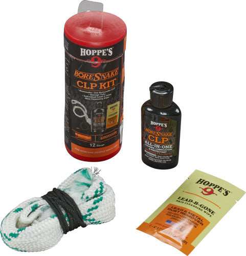 Hoppes Boresnake Cleaning Kit - Combo W/clp 12ga Shotgun - Skoutley Outdoors LLC