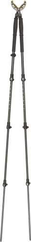 Allen Axial Shooting Stick 61" - Bipod Removeable Cradle Olive - Skoutley Outdoors LLC