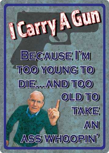 Rivers Edge Sign 12"x17" - "too Young To Die" - Skoutley Outdoors LLC