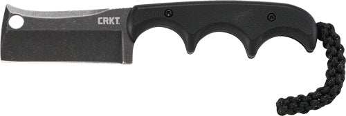 Load image into Gallery viewer, Crkt Minimalist Cleaver Neck - Knife 2.13" Blackout W/sheath - Skoutley Outdoors LLC

