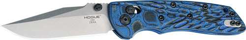 Hogue Deka 3.25" Able Lck Fldr - Clip Point G-mascus Blue Lava - Skoutley Outdoors LLC