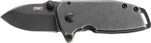 Crkt Squid Compact 1.75" Plain - Edge Black Stonewash - Skoutley Outdoors LLC