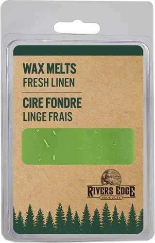 Rivers Edge Melt Wax 2.5oz - Fresh Linen For Candle Warmer - Skoutley Outdoors LLC