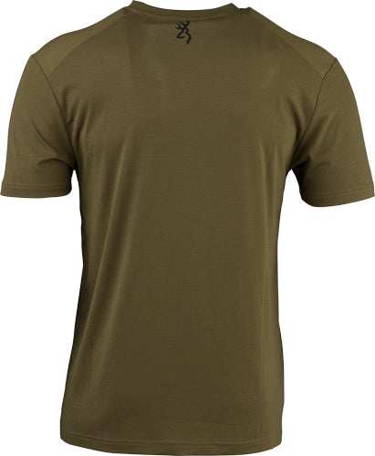 Browning Ss Perf Camp Shirt - Ram Logo Green Xx-large* - Skoutley Outdoors LLC