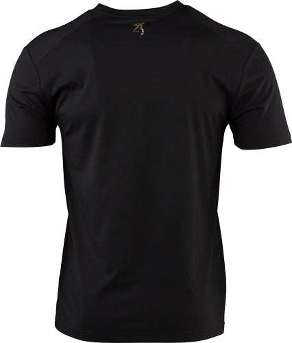 Browning Ss Perf Camp Shirt - Ram Logo Black Large* - Skoutley Outdoors LLC