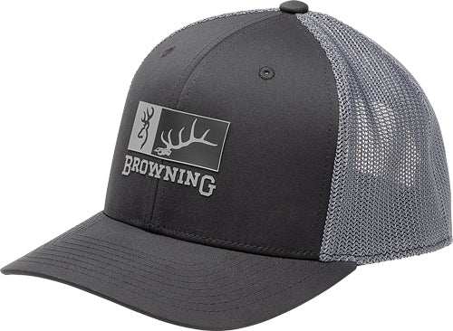Browning Cap Elk Ridge 110mesh - Back Rec Patch Black/gray - Skoutley Outdoors LLC