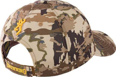 Browning Rimfire Cap Buckmark - Logo Auric Camo Velcro - Skoutley Outdoors LLC