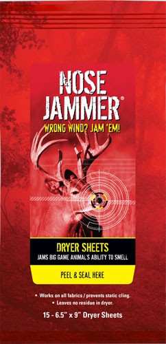 Nose Jammer Dryer Sheets W/ - Nose Jammer Formula - Skoutley Outdoors LLC