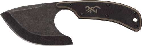 Browning Knife Cutoff Skinner - 2.5" Blade Black W/sheath* - Skoutley Outdoors LLC
