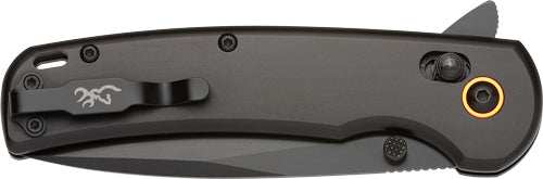 Browning Knife Buckmark - Crossbar 3.5" Black D2* - Skoutley Outdoors LLC