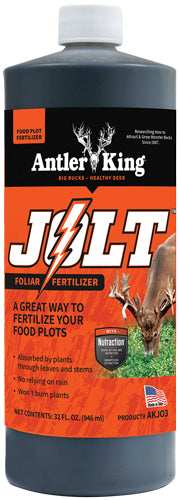 Antler King Jolt Liquid Foliar - Fertilizer 9-17-8 32fl Oz - Skoutley Outdoors LLC