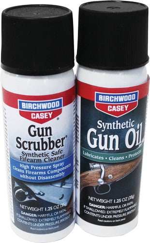 B/c Gun Scrubber/syn Gun Oil - Combo Pack 1.25oz Ea Aerosol - Skoutley Outdoors LLC