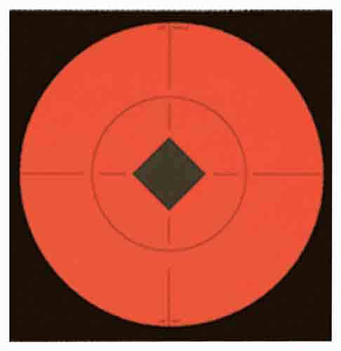 B/c Target Spots 6" Target - 10 Targets Orange - Skoutley Outdoors LLC