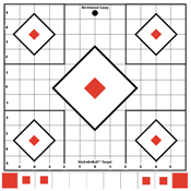 B/c Target Stick-a-bull 12" - Sight-in 5 Targets - Skoutley Outdoors LLC
